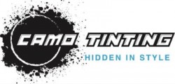Camo tinting logo