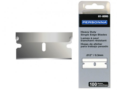 HD 1inch Scraper Blades Pack of (100)